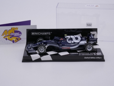 Preview: Minichamps 417210722 # Alpha Tauri AT02 F1 Azerbaijan GP 2021 " Yuki Tsunoda " 1:43