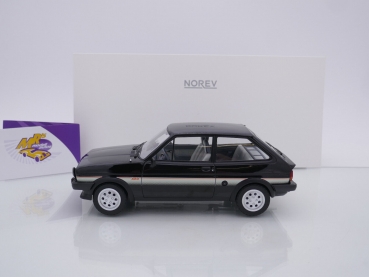 Preview: Norev 182743 # Ford Fiesta 1 XR2 Limousine Baujahr 1981 " schwarz " 1:18