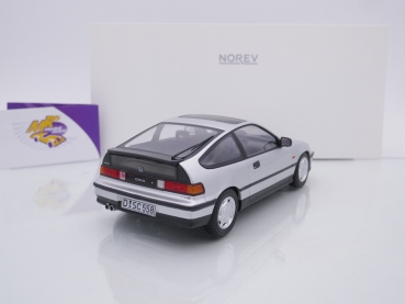 Preview: Norev 188011 # Honda CRX Coupe Baujahr 1990 " silbermetallic " 1:18