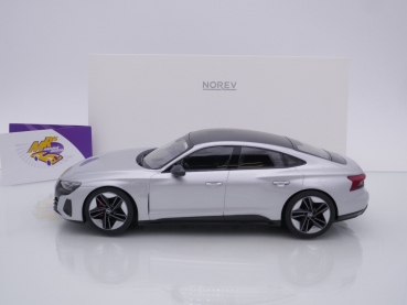 Preview: Norev 188381 # Audi RS e-tron GT Limousine Baujahr 2021 " silbermetallic " 1:18