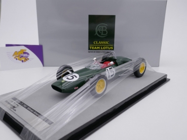 Tecnomodel TM18-182A # Lotus 21 Nr.15 Winner American GP 1961 " Innes Ireland " 1:18