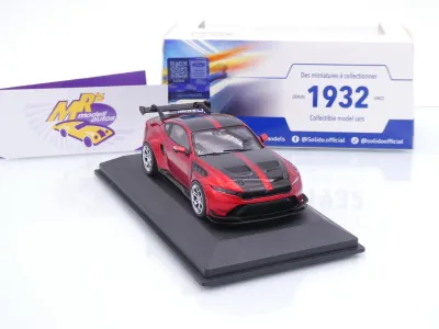Preview: Solido S4318302 # Ford Mustang GTD Baujahr 2025 " rotmetallic-schwarz " 1:43