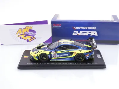 Preview: Spark SB850 # Porsche 911 GT3 R #96 2nd 24h Spa 2025 " Rutronik Racing " 1:43