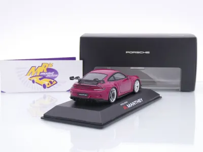 Preview: Spark WAP0203030TGT3 # Porsche 911 992 GT3 Manthey Kit 2024 " Sternrubin " 1:43