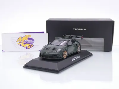 Spark WAP0203000TGT3 # Porsche 911 992 GT3 RS Manthey Kit 2024 " Brewstergrün " 1:43
