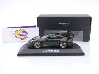 Preview: Spark WAP0203000TGT3 # Porsche 911 992 GT3 RS Manthey Kit 2024 " Brewstergrün " 1:43