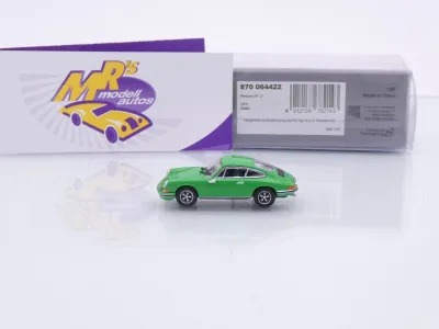 Preview: Minichamps 870064422 # Porsche 911 T Coupe Baujahr 1972 " vipergrün " 1:87