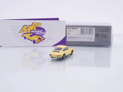 Preview: Minichamps 870064421 # Porsche 911 T Coupe Baujahr 1972 " hellgelb " 1:87