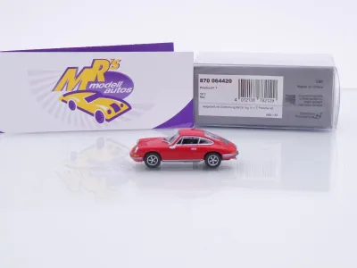 Preview: Minichamps 870064420 # Porsche 911 T Coupe Baujahr 1972 " indischrot " 1:87