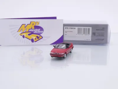 Minichamps 870170132 # Saab 900 Cabriolet Baujahr 1995 " dunkelrot " 1:87