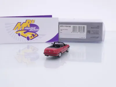 Preview: Minichamps 870170132 # Saab 900 Cabriolet Baujahr 1995 " dunkelrot " 1:87