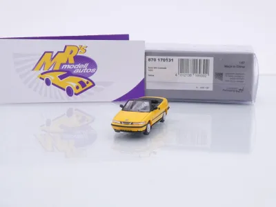 Minichamps 870170131 # Saab 900 Cabriolet Baujahr 1995 " gelb " 1:87