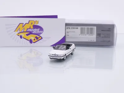 Minichamps 870170130 # Saab 900 Cabriolet Baujahr 1995 " weiß " 1:87