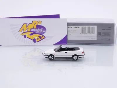 Preview: Minichamps 870170130 # Saab 900 Cabriolet Baujahr 1995 " weiß " 1:87