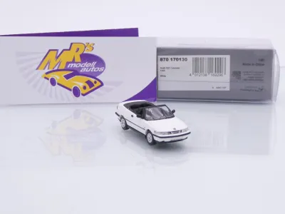 Preview: Minichamps 870170130 # Saab 900 Cabriolet Baujahr 1995 " weiß " 1:87
