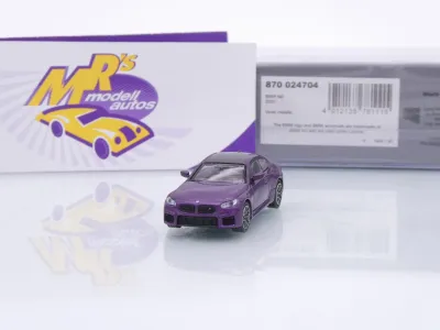 Minichamps 870024704 # BMW M2 (G87) Coupe Baujahr 2023 " lilametallic " 1:87