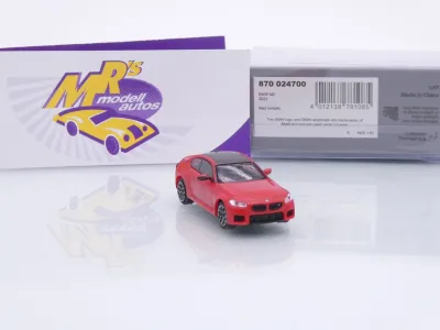 Preview: Minichamps 870024700 # BMW M2 (G87) Coupe Baujahr 2023 " rotmetallic " 1:87