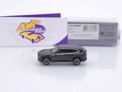 Preview: Minichamps 870025002 # BMW XM (G09) SUV Baujahr 2023 " graumetallic " 1:87