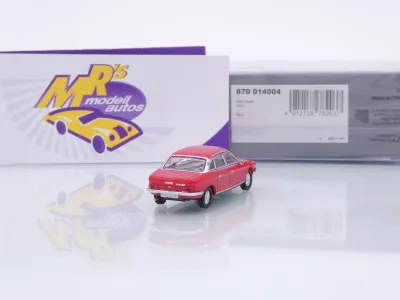 Preview: Minichamps 870014004 # NSU Ro 80 Limousine Baujahr 1972 " rot " 1:87