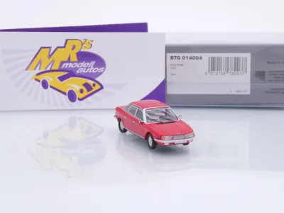 Preview: Minichamps 870014004 # NSU Ro 80 Limousine Baujahr 1972 " rot " 1:87