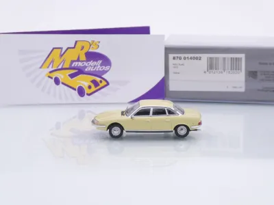 Preview: Minichamps 870014002 # NSU Ro 80 Limousine Baujahr 1972 " hellgelb " 1:87