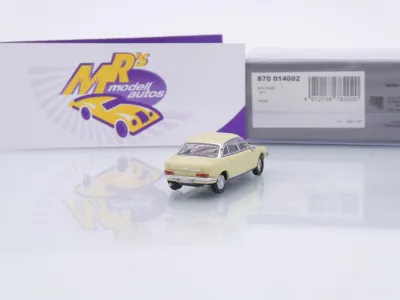 Preview: Minichamps 870014002 # NSU Ro 80 Limousine Baujahr 1972 " hellgelb " 1:87