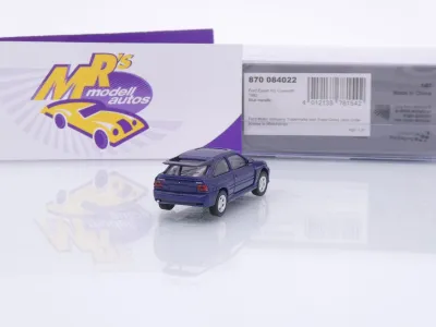Preview: Minichamps 870084022 # Ford Escort RS Cosworth Baujahr 1992 " blaumetallic " 1:87