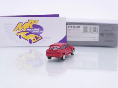 Preview: Minichamps 870084020 # Ford Escort RS Cosworth Baujahr 1992 " rot " 1:87
