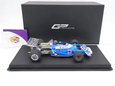 Preview: GP Replicas GP146BWD # Matra MS120 F1 #25 3rd Belgien GP 1970 " Jean-Pierre Beltoise " 1:18