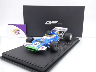 GP Replicas GP146A # Matra MS120 F1 #9 3rd Monaco GP 1970 " Henri Pescarolo " 1:18