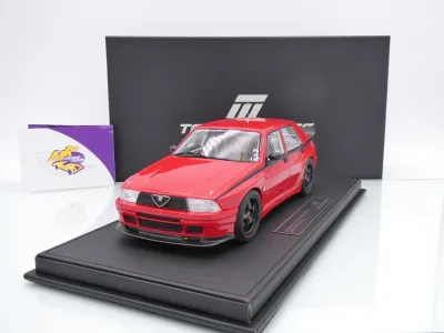 Top Marques TOP145D # Alfa Romeo 75 Turbo EVO Press Version 1989 " Alfarot " 1:18