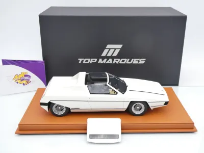Preview: Top Marques TOP142B # Ferrari 308 GT Bertone Rainbow Baujahr 1976 " weiß " 1:18