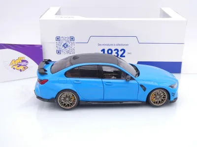 Preview: Solido S1814303 # BMW M3 G80 Performance Parts Baujahr 2024 " Daytonablau " 1:18