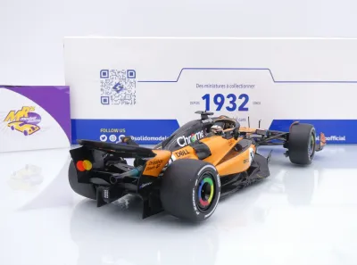 Preview: Solido S1818704 # McLaren MCL39 F1 #81 3rd Monaco GP 2025 " Oscar Piastri " 1:18