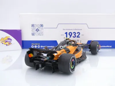Preview: Solido S1818703 # McLaren MCL39 F1 #4 Win Monaco GP 2025 " Lando Norris " 1:18