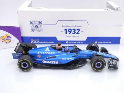 Preview: Solido S1818801 # Williams FW47 F1 #23 Australien GP 2025 " Alex Albon " 1:18