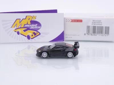 Preview: Micro City  Herpa 87MC000073 # Toyota GT86 Baujahr 2012-2020 " schwarz " 1:87