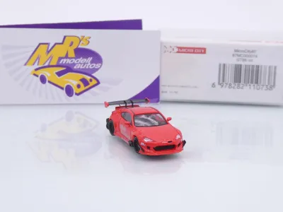 Preview: Micro City  Herpa 87MC000074 # Toyota GT86 Bj. 2012-2020 " Pandem / rot " 1:87