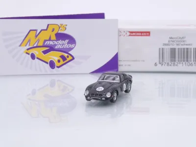 Micro City Herpa 87MC000061 # Ferrari 250 GTO #85 Baujahr 1962-64 " schwarz " 1:87