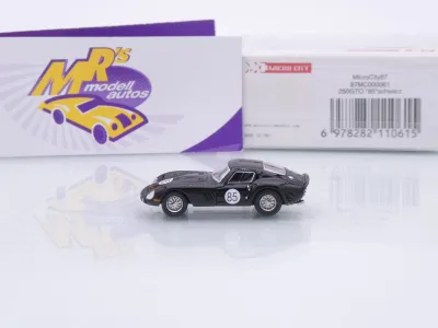 Preview: Micro City Herpa 87MC000061 # Ferrari 250 GTO #85 Baujahr 1962-64 " schwarz " 1:87