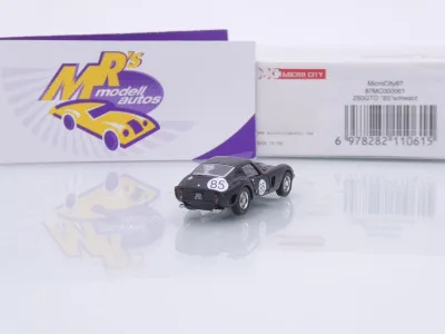 Preview: Micro City Herpa 87MC000061 # Ferrari 250 GTO #85 Baujahr 1962-64 " schwarz " 1:87