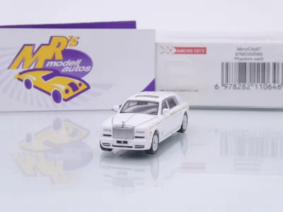 Micro City Herpa 87MC000065 # Rolls Royce Phantom VIII Baujahr 2018-22 " weiß " 1:87