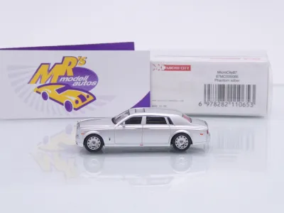 Preview: Micro City Herpa 87MC000066 # Rolls Royce Phantom VIII Baujahr 2018-22 " silbermetallic " 1:87