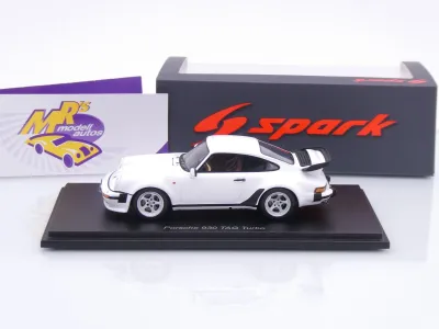 Preview: Spark S4499 # Porsche 911 930 TAG Turbo Baujahr 1983 " weiß " 1:43