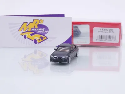Herpa 430890-002 # BMW Alpina B3 Limousine " arcticraceblau-metallic " 1:87