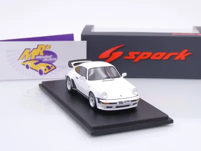 Preview: Spark S4499 # Porsche 911 930 TAG Turbo Baujahr 1983 " weiß " 1:43