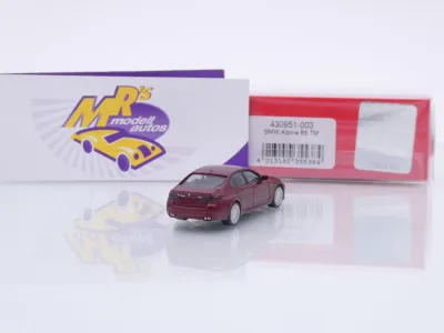Preview: Herpa 430951-003 # BMW Alpina B5 Limousine " montegirotmetallic " 1:87