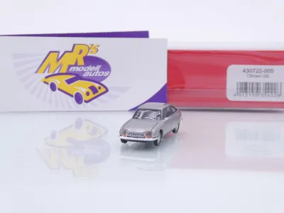Herpa 430722-005 # Citroen GS Limousine Baujahr 1970-1981 " silbermetallic " 1:87