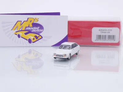 Herpa 430433-005 # Citroen GS Limousine Baujahr 1970-1981 " schneeweiß " 1:87