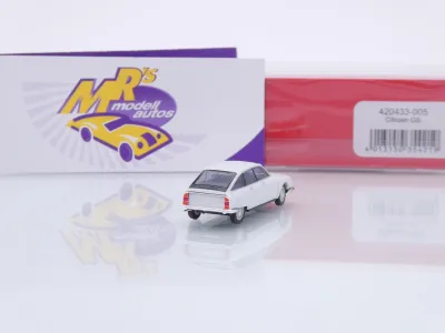 Preview: Herpa 430433-005 # Citroen GS Limousine Baujahr 1970-1981 " schneeweiß " 1:87